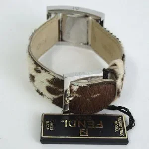 Very rare Fendi Red Ponyhair cow hair Watch Quartz Fendi | Accessories | Very Rare Fendi Red Ponyhair Cow Hair  main image 2